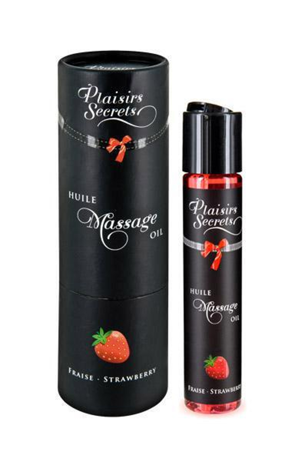 MASSAGE OIL STRAWBERRY 59ML Массажное масло Земляника 59 мл