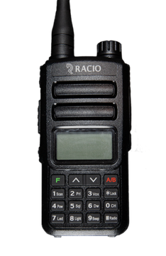 Радиостанция RACIO R620H 136-174/400-480МГц, 10Вт, 200 каналов, аккумулятор 3000 мАч LiIon
