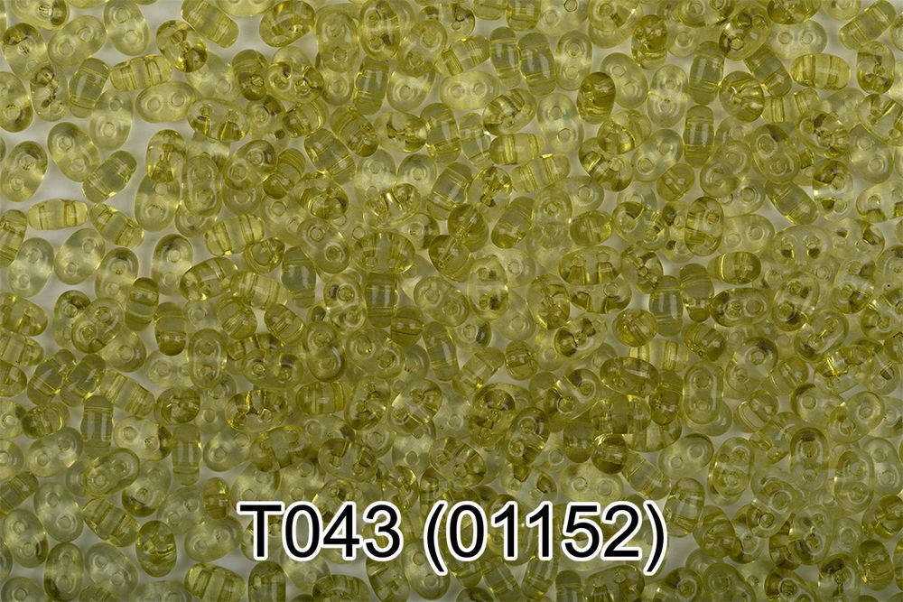 Бисер Gamma Twin 2.5х5 мм, 50 г, T043 т.салатовый, 01152, 321-96001 Бисер Gamma Twin 2.5х5 мм, 50 г, T043 т.салатовый, 01152, 321-96001