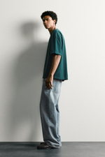 ФУТБОЛКА RELAXED FIT СО ШВОМ — ZARA