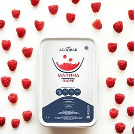 Пюре Малина AGROBAR 1 кг.
