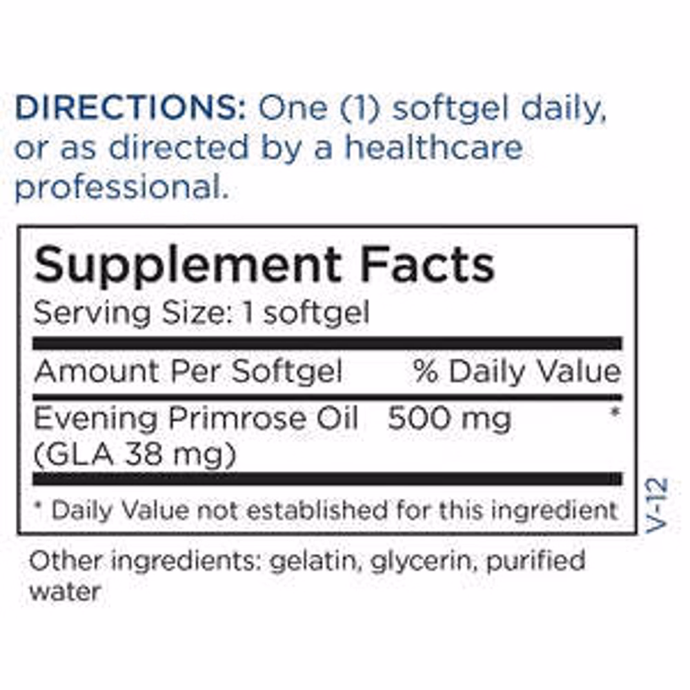 Metabolic Maintenance® Evening Primrose Oil 500 mg