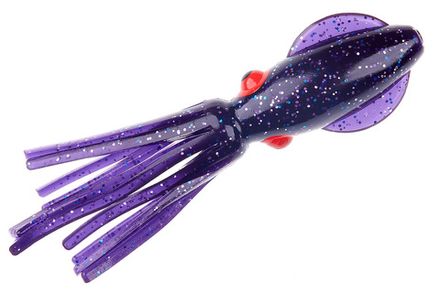 Приманки HIGASHI Squid 11 (set-10pcs) #07 (Puple - Blue-Silver flakes)