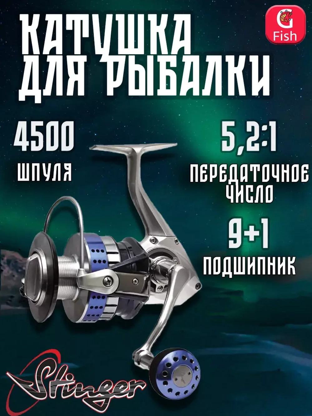 Катушка безынерционная силовая PowerAge SW4500