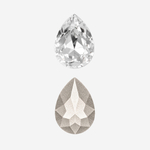 Кристалл Капля (Drop), оттенок "Кристалл"/"Crystal", 10*7мм