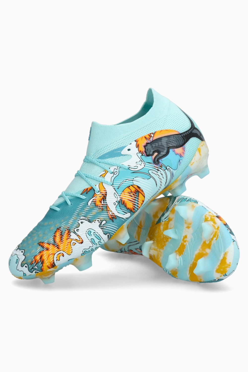 Бутсы Puma Future 9 Ultimate CA LA FG - голубой