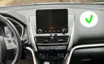 Магнитола для Mitsubishi Eclipse Cross (взамен ШГУ-планшета с крутилками) - Teyes CC3 монитор 10" QLED на Android 10, Быстрая, CarPlay, 4G SIM-слот