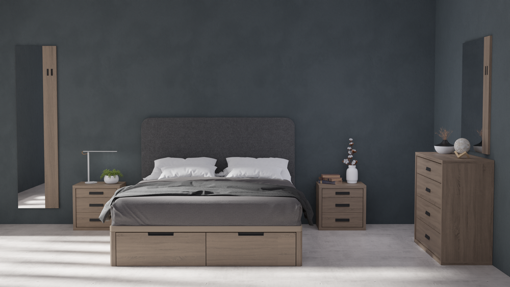 Прикроватная тумба Kubik 050 Roble Koala Beds