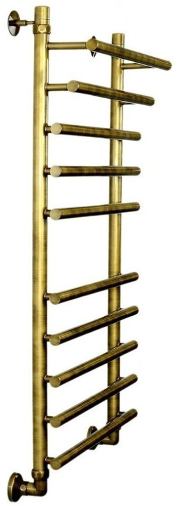 Полотенцесушитель ДВИН F primo 70/50 1"-3/4"-1/2" Водяной (К3 состаренная бронза)