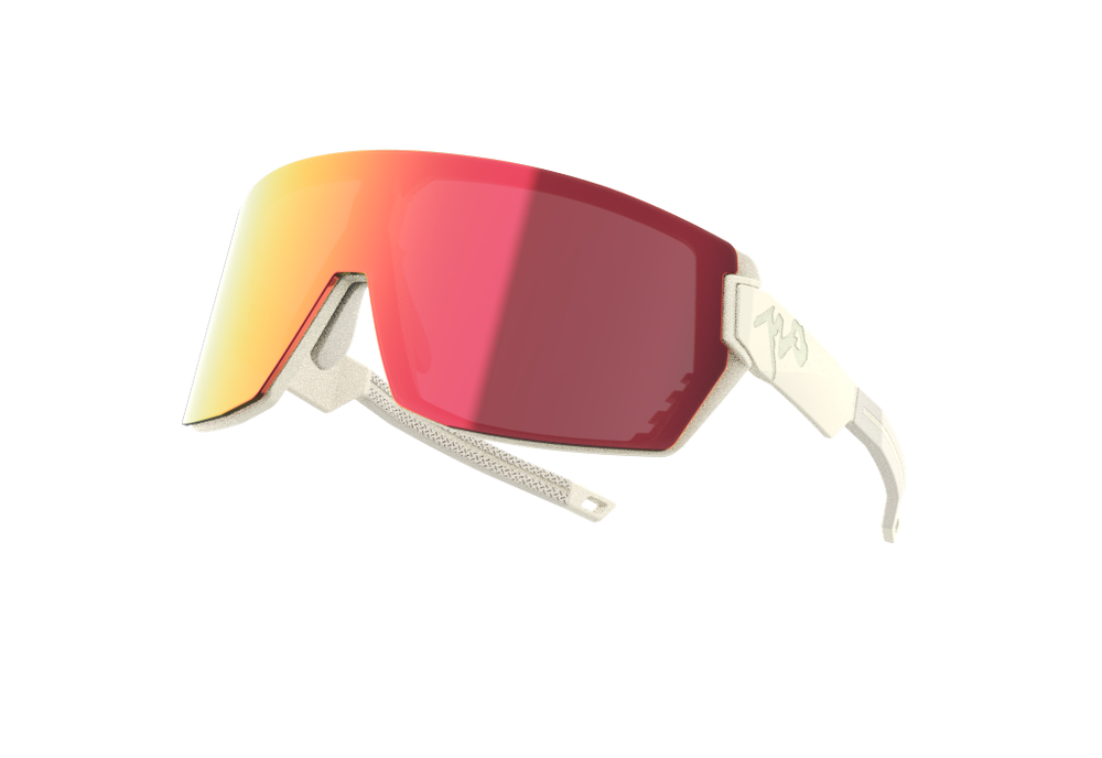 Спортивные очки 720armour Mercury / Matte White / Red HiColor Lens
