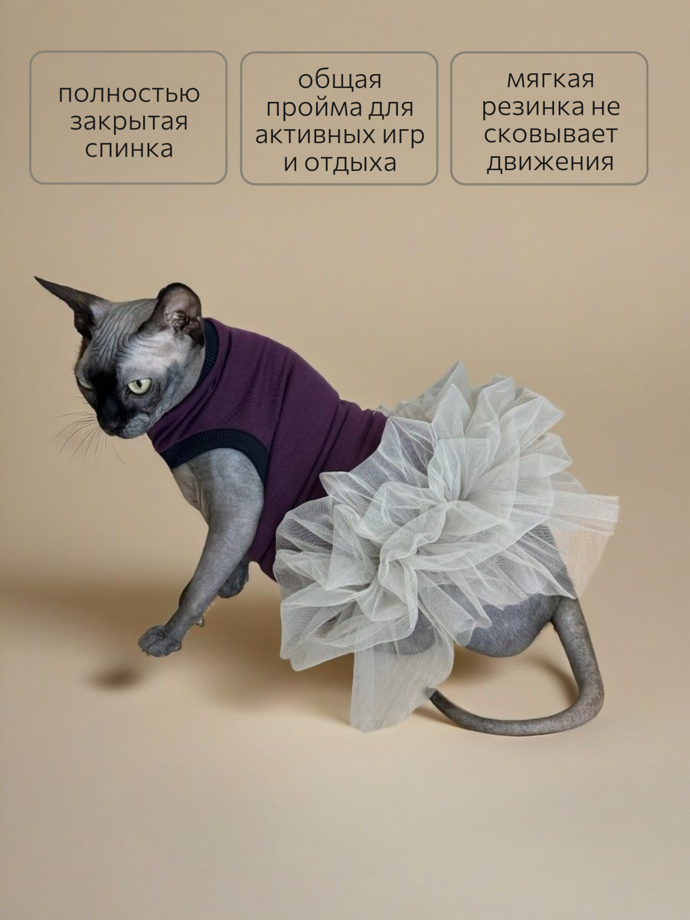 Платье для кошек