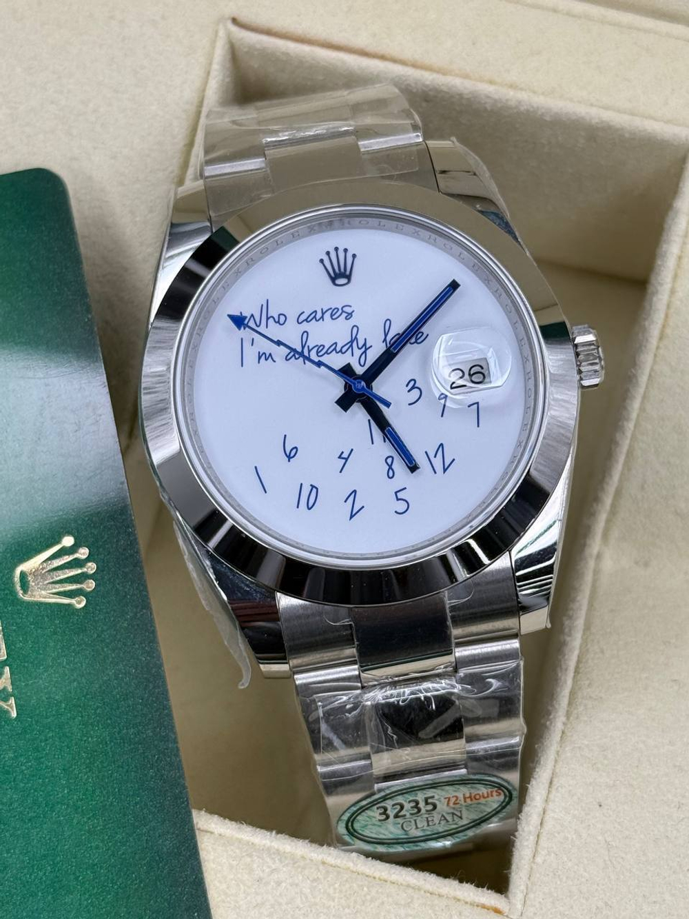 Часы Rolex Datejust 41mm Who Cares Edition