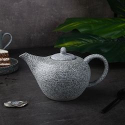 Чайник 700 мл с ситом d 12,8 см h10,2 см Stone Untouched Taiga P.L. Proff Cuisine [1]