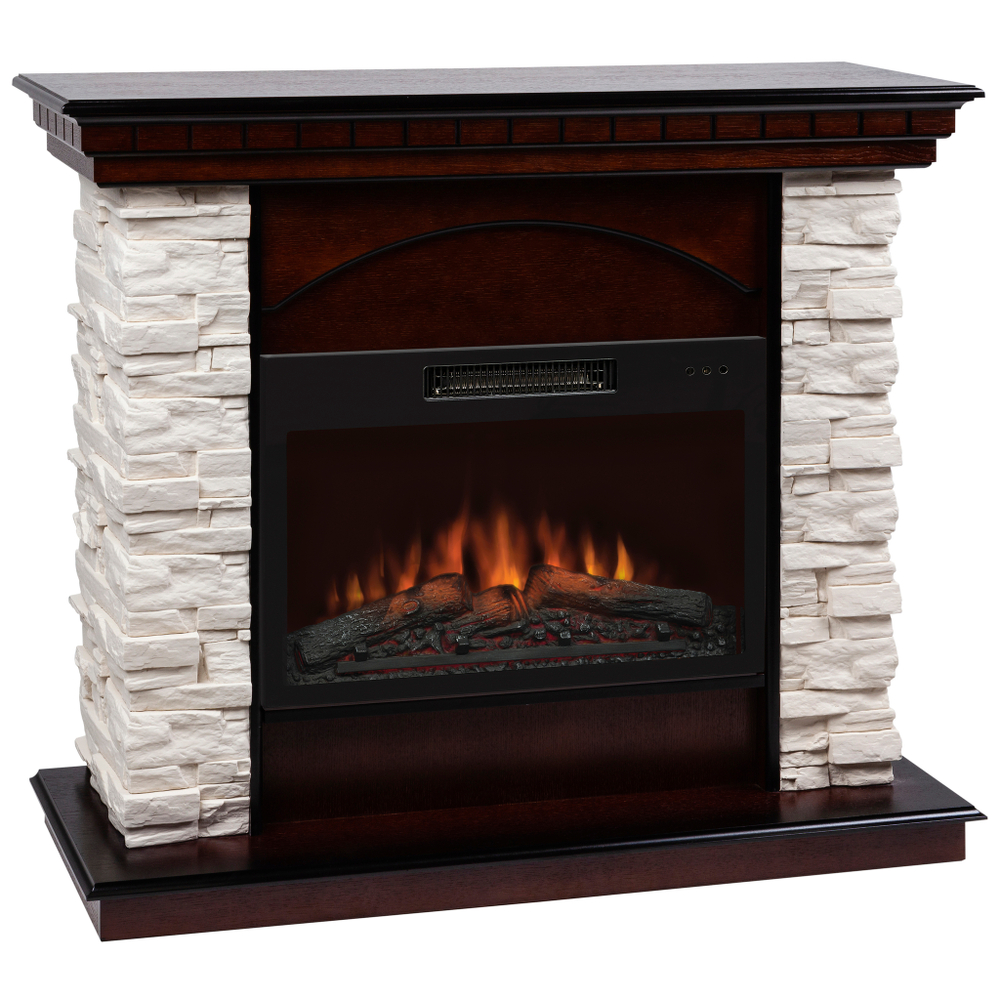Каминокомплект Real Flame Elford AO с очагом Kendal 24