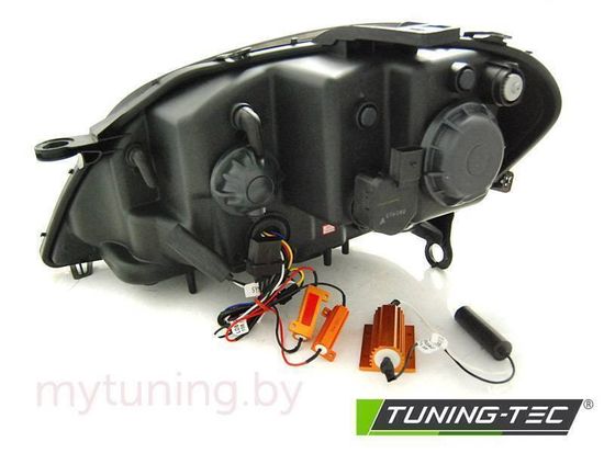 Передние фары Tube Light для Mercedes M-Class W164 (05-08) Dynamic Chrome W222 Look
