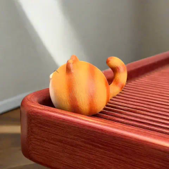 Фигурка Котик Алматинский, глина, 5 см