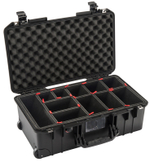 Защитный кейс Peli™ Air 1535 черный с жесткими перегородками TrekPak
