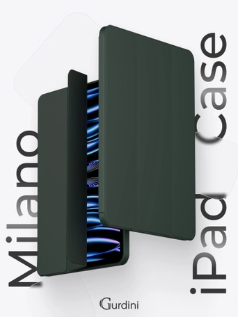 Чехол книжка для iPad Pro 11" (2,3,4 gen) Gurdini Milano Series Pine Green