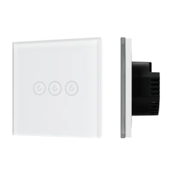 Выключатель сенсорный SWT-OMALI-S03-ZB-WH (250V, 10A, Zigbee) (Arlight, Стекло) 050042