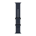 Умные часы Apple Watch Ultra 2 (2024) GPS + Cellular, 49mm, Black Titanium Case with Navy Ocean Band, (Темно-синий)