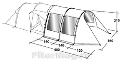 Outwell Concorde ML Front Extension [110255]