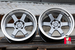 Комплект дисков Rays TE37V 17x8/9 et35/25 5x114.3