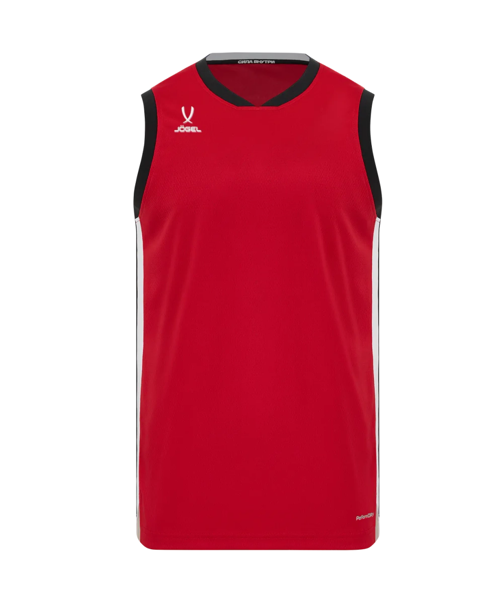 Майка баскетбольная JÖGEL DIVISION PerFormDRY Jersey R2, красный