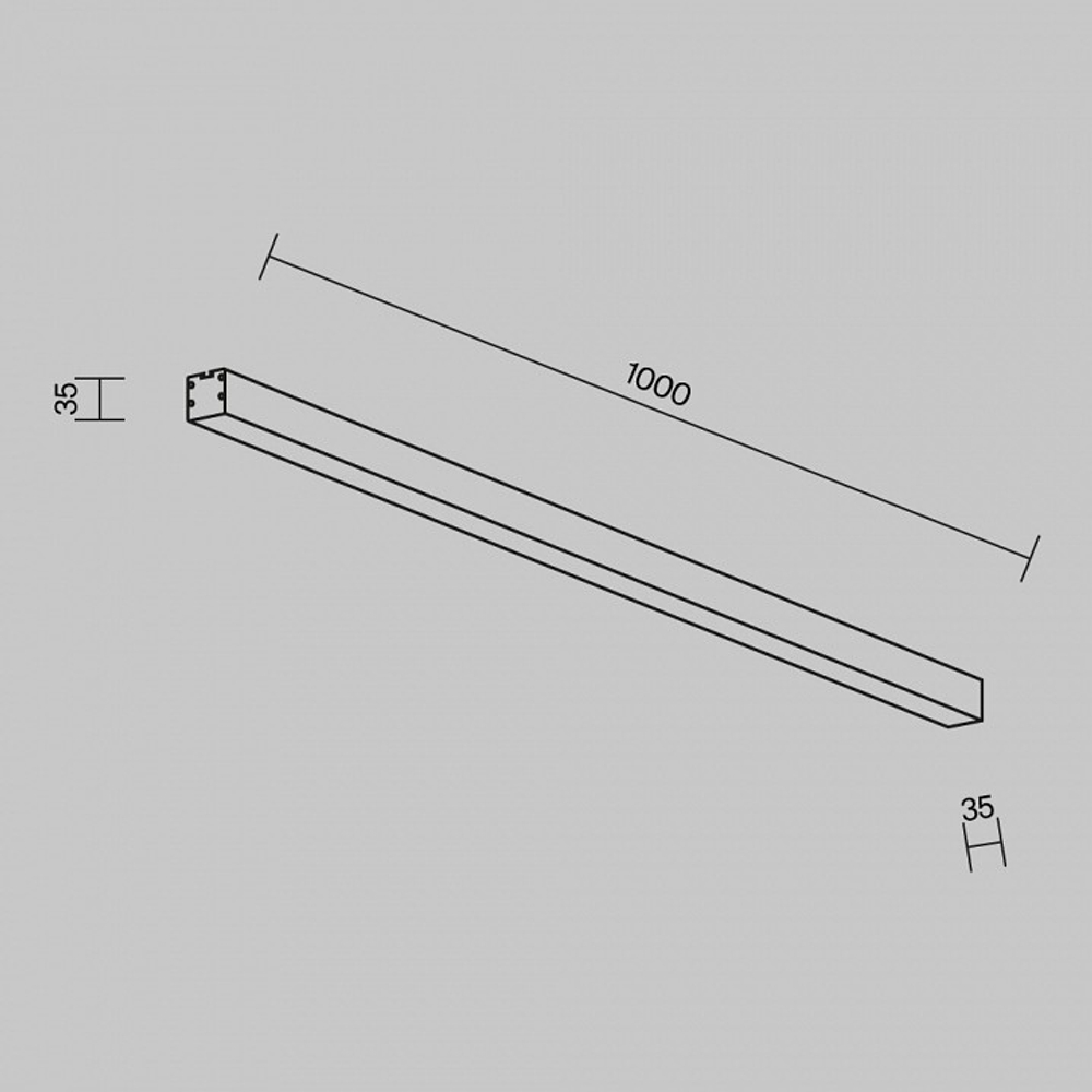 Накладной светильник Maytoni Technical  LL311012