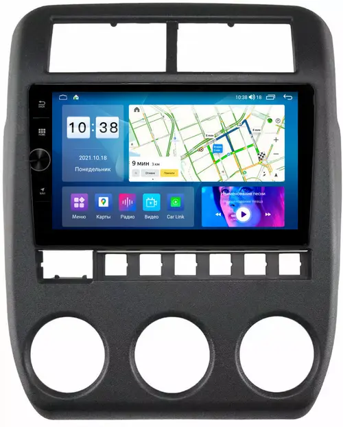 Магнитола для Lada 4x4, Niva Legend, Urban, Bronto 2019-2023+ - Parafar PF092LHDAV на Android 12, Быстрая, CarPlay, 4G SIM-слот