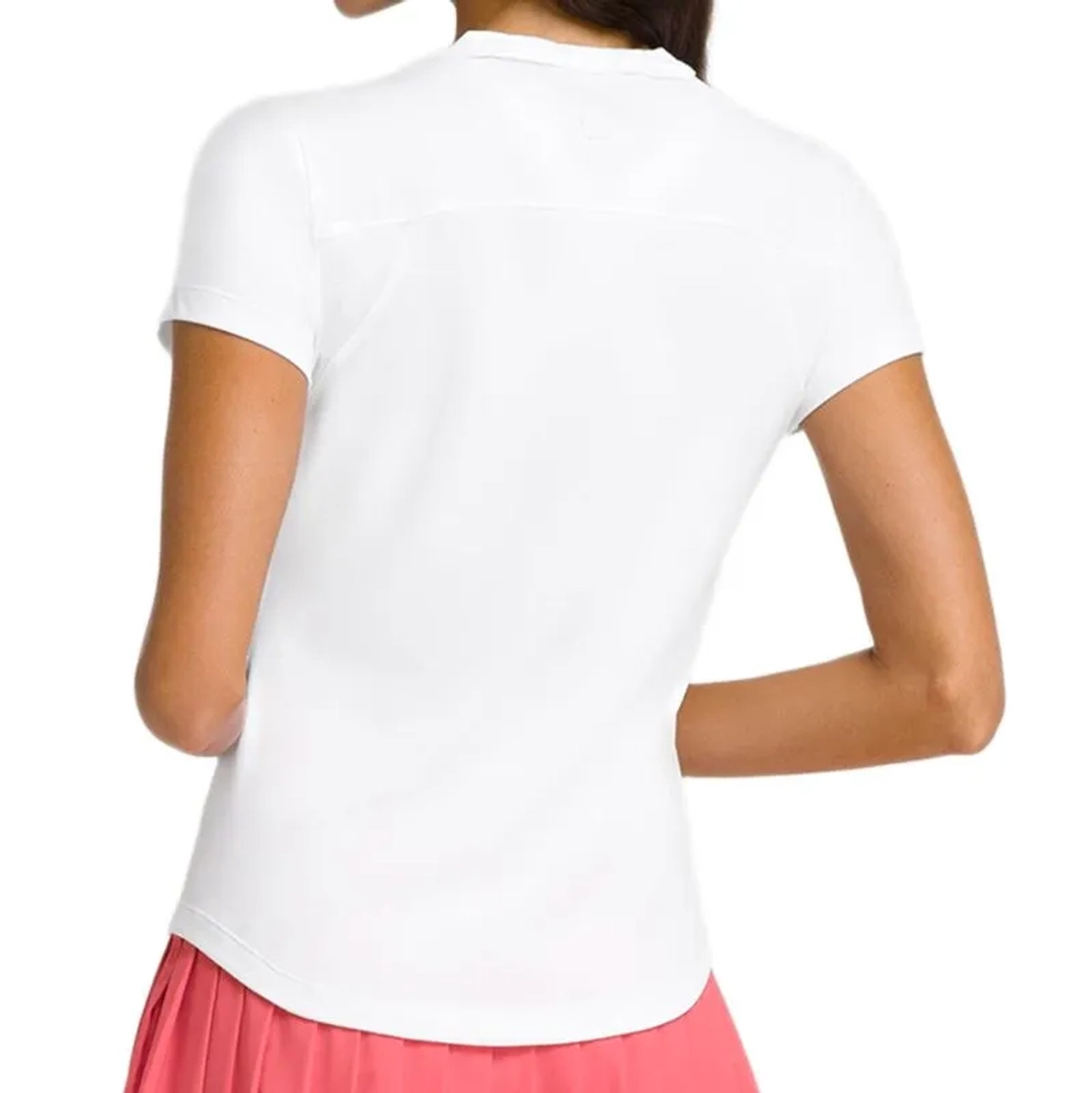 Женская теннисная футболка Wilson All Day - bright white