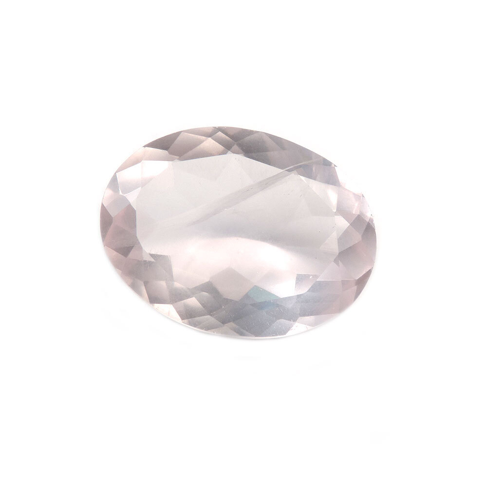 Вставка "Овал" розовый кварц 9ct