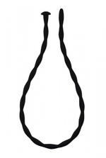 Силиконовый уретральный массажер Wavy Urethral Plug Large (30 см , черный) (Цвет: черный)