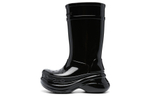 Balenciaga Crocs X Balenciaga Patent Finish Boots "Black" Women"s