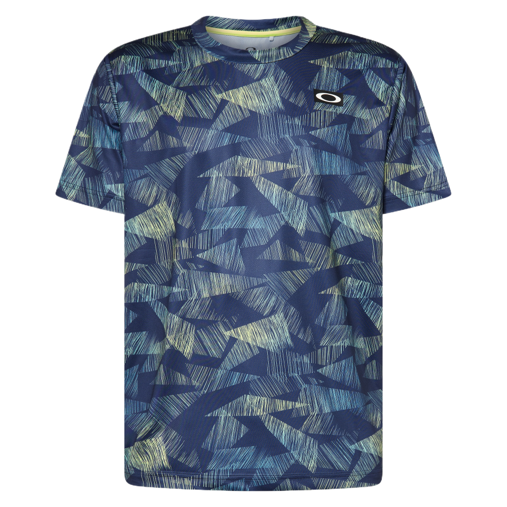 Oakley Футболка Drop Shoulder Sleeve Moderate Moisture Wicking Straight Fit Foa408263 66v