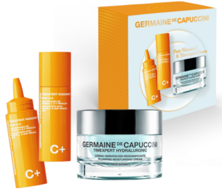 GERMAINE DE CAPUCCINI TimExpert Radiance C+ PureC10 and TimExpert Hydraluronic Rich Cream Set