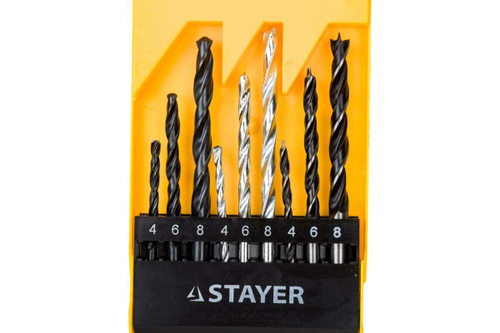 Набор сверл комбинированных STANDARD (9 предметов) Stayer 29720-H9