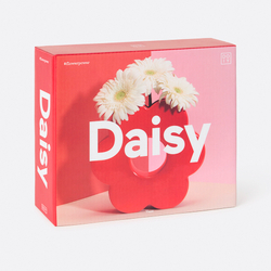 Ваза для цветов 20см Doiy Daisy красная