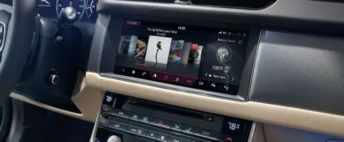 Магнитола для Jaguar XF 2016-2021 (штатный экран 8") - RDL-1661 монитор 10.25" на Android 13, Быстрая, CarPlay, 4G SIM-слот