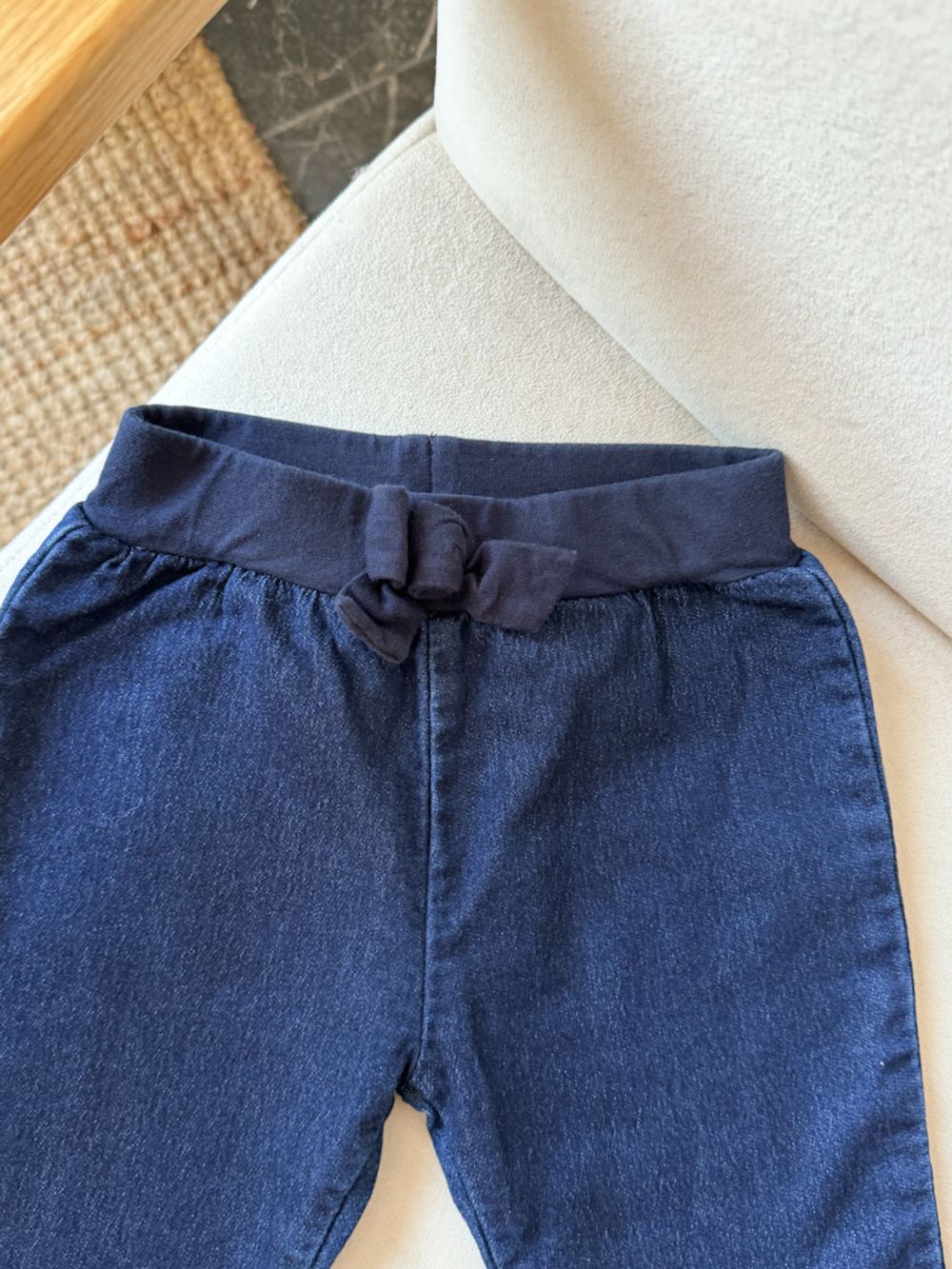 Хлопковые брюки Petit Bateau, 80