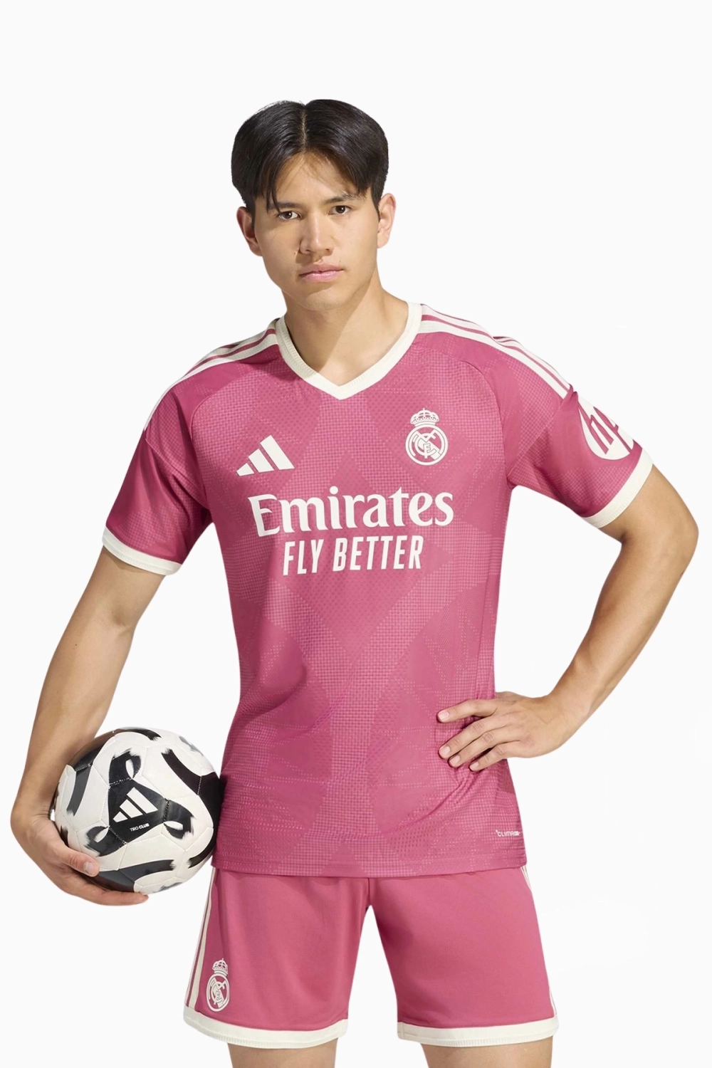 Футболка adidas Real Madrid 26/27 3rd Authentic - розовый