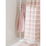 Штора для ванной popple цвета пыльной розы Cuts&Pieces 180х200 см