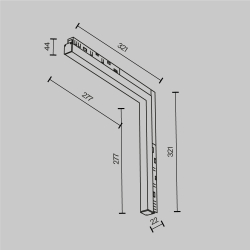 Трековый светильник Technical TR102-24W4K-W