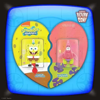 Фигурка Super7 Spongebob Squarepants Spongebob and Patrick BFF - (2-Pack) 3.75