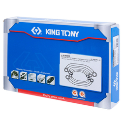 KING TONY (9-1905MR) Набор накидных стартерных ключей, ложемент, 5 предметов