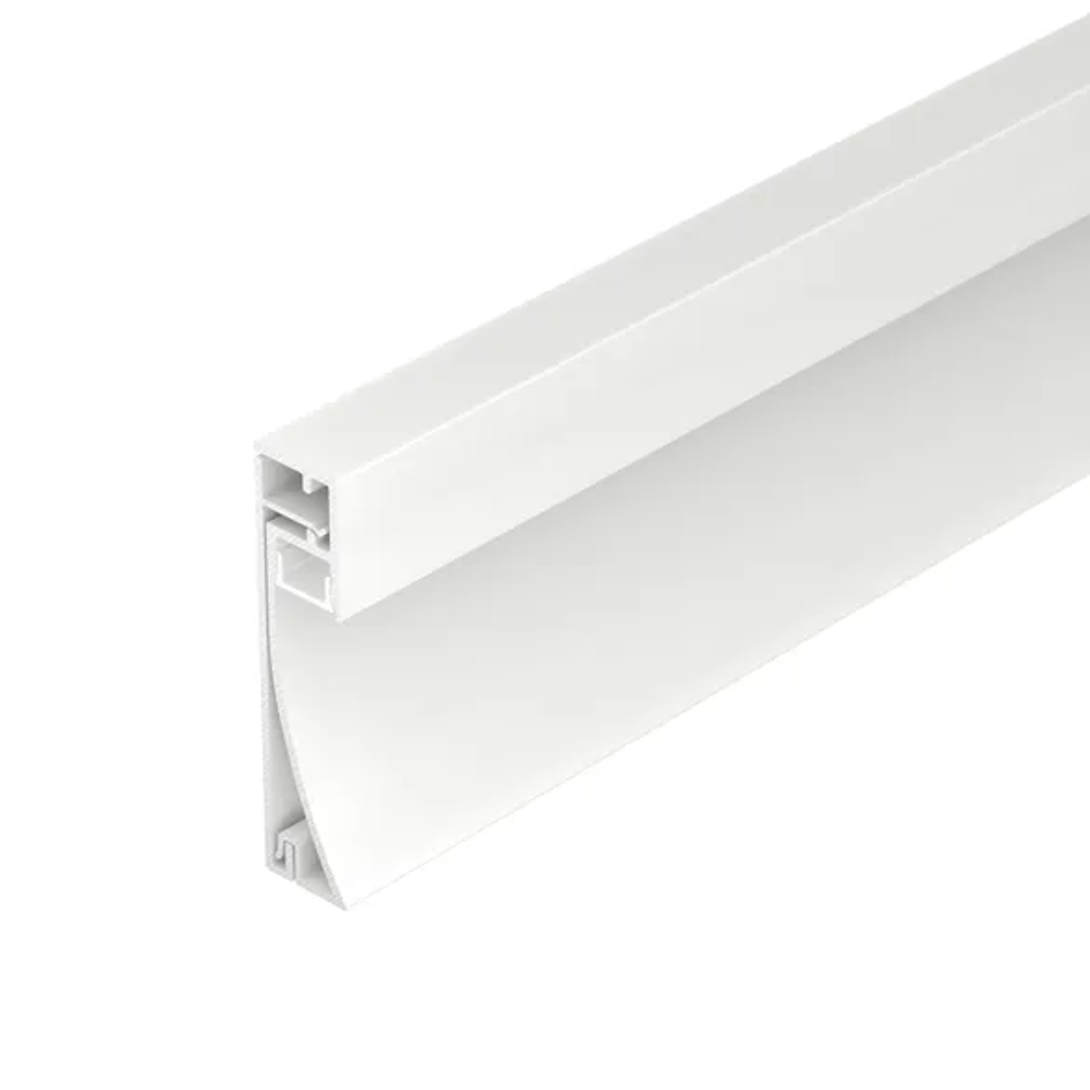 Профиль PLINTUS-H54-2000 WHITE (Arlight, Алюминий) 045434