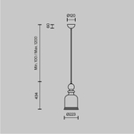 Подвесной светильник Maytoni Tone P002PL-01BZ