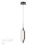 5003/10L L-VISION ODL23 391 черный матовый/прозрачный/стекло Подвес LED 10W 3000K KAVIA