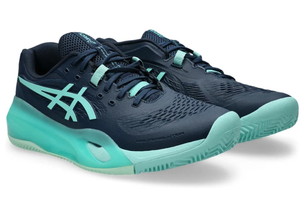 Теннисные кроссовки Asics Gel-Resolution X Clay - night sky/illuminate mint