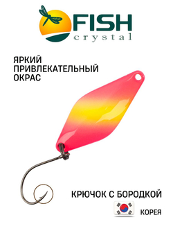 Блесна Fish Crystal DUNA 30 мм 2.5 г на форель цвет 63
