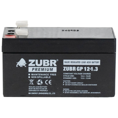 Аккумулятор ZUBR GP12-1.3